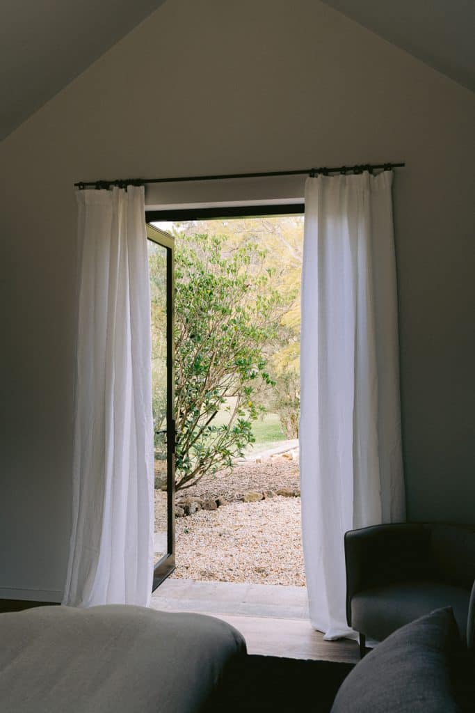The Suite. Luxury Wedding Accommodation at The Woodhouse Wollombi, Hunter Valley. Home to The Barnstay and The Suite.
