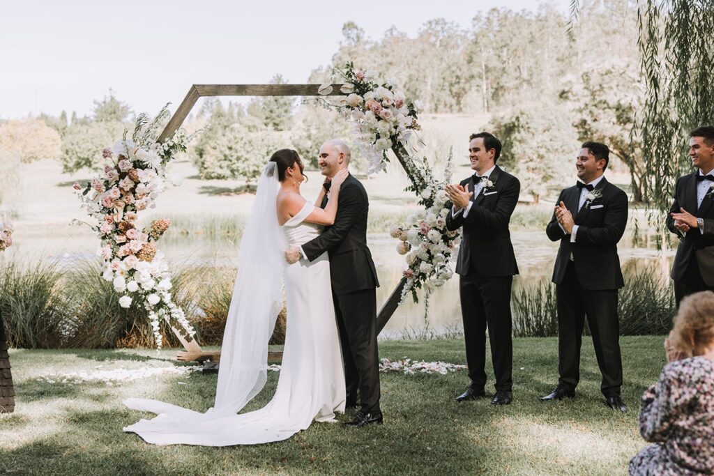 Alysha & Rhys - Woodhouse Wollombi: Stunning Hunter Valley wedding venue offering custom, stress-free experiences. Curate your dream wedding with ease. Hunter Valley Wedding Venue - The Woodhouse Wollombi